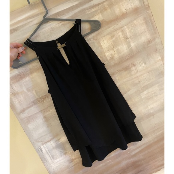 WHBM Sleeveless Matte-Jersey Knit Top - Picture 9 of 10